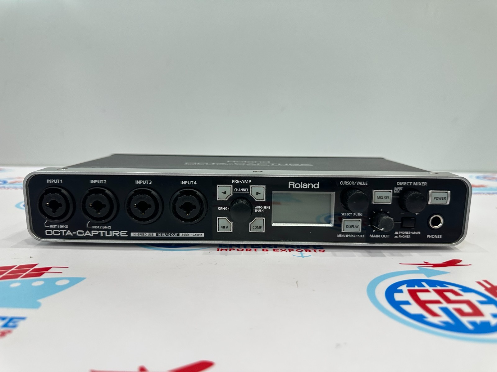 Roland Octa-Capture UA-1010 USB Audio Interface 10x10 Tested ( NO POWER SUPPLY )