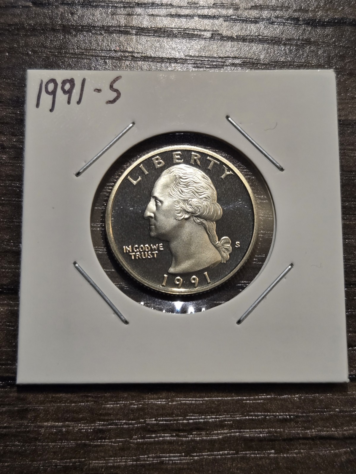 1991-S Washington Quarter Uncirculated