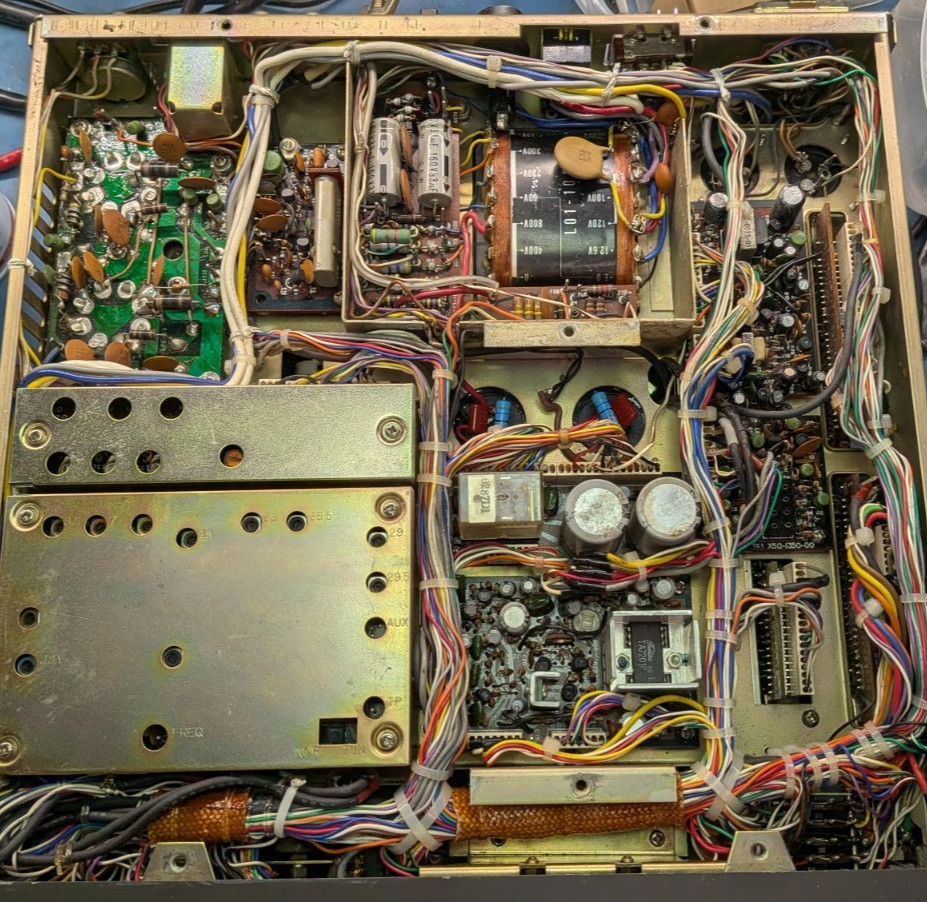 KENWOOD TS-820S HAM TRANSCEIVER WORKING - RECAPPED