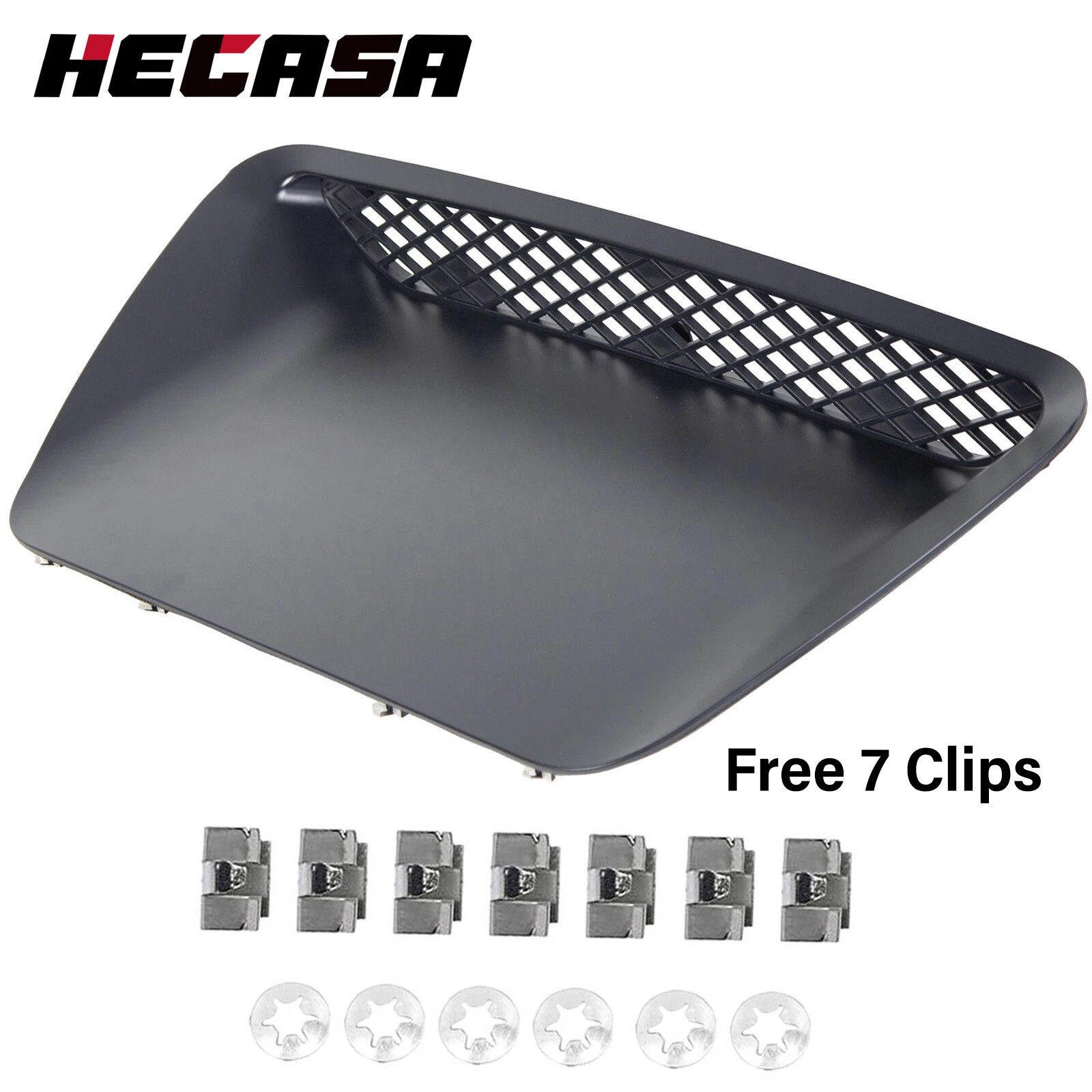 New Hood Scoop Molding Bezel Insert Paint For 04-05 Dodge Ram 1500 SRT-10 SRT10