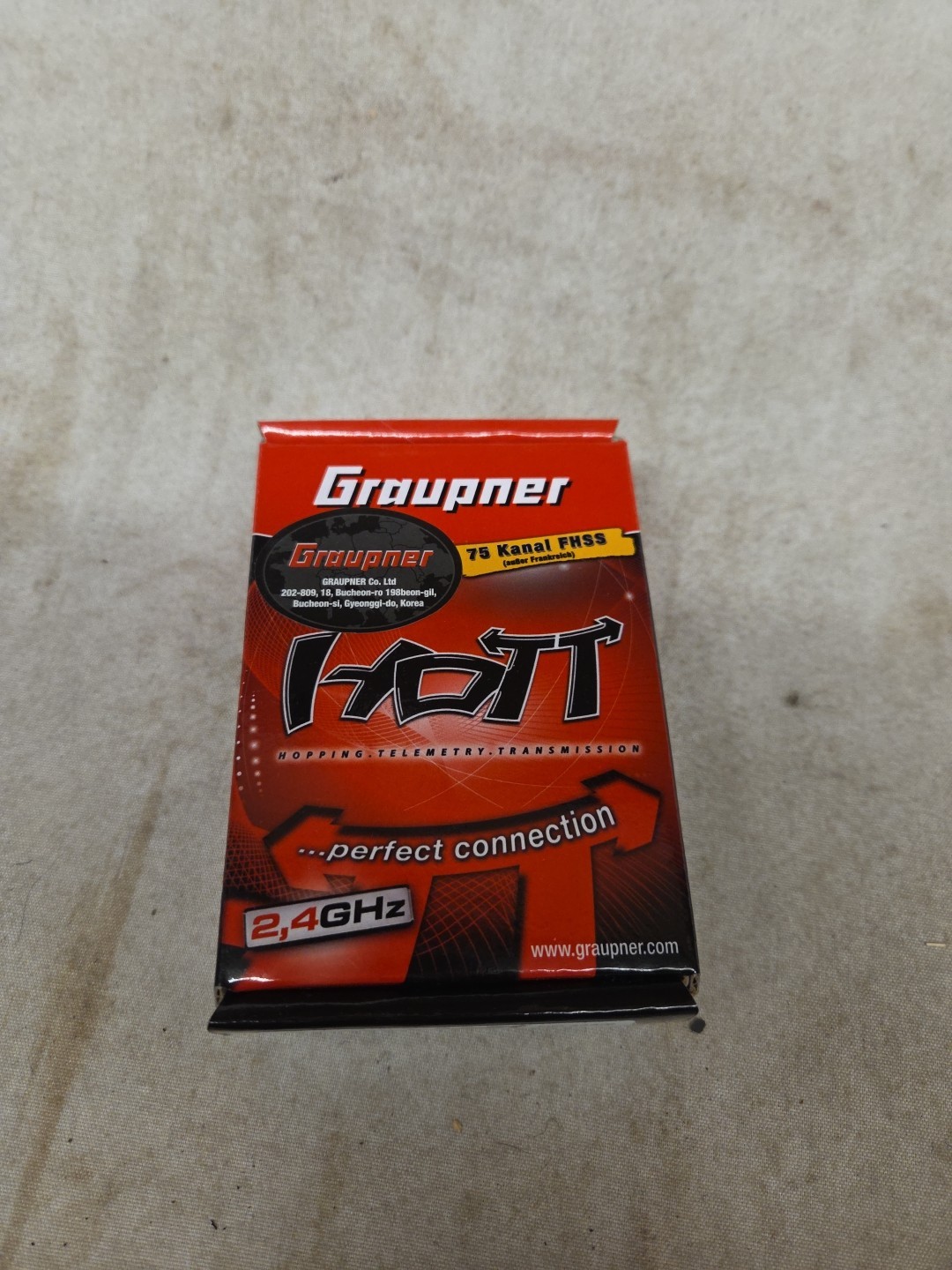 GRAUPNER/JR  Receiver / HOTT 33502 GR4  mhz FMS  NEW VINTAGE