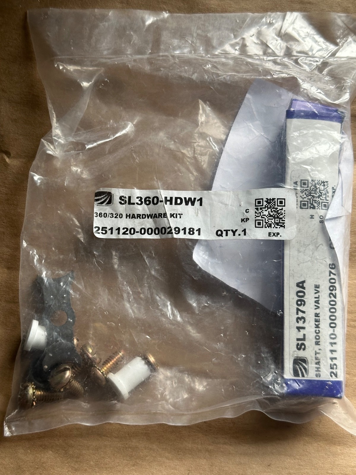 Superior Air Parts SL360-HDW1 320/360 Cylinder Hardware Kit SL13790A Shaft Valve