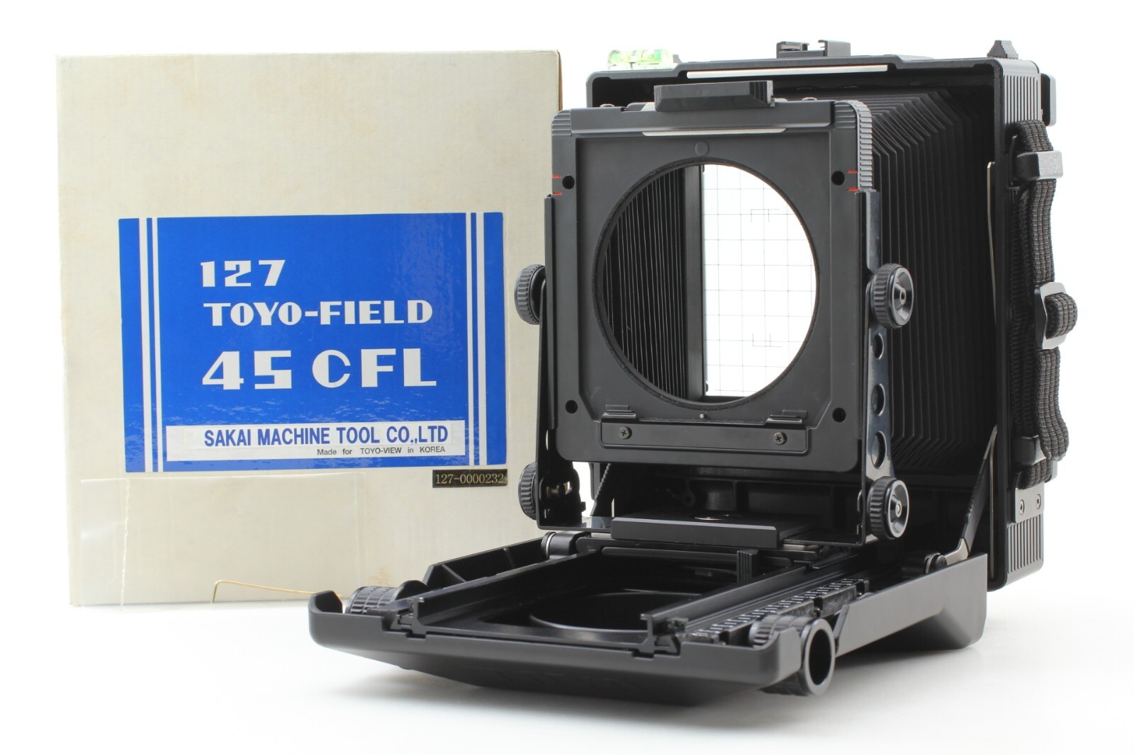 Rare in Box [UNUSED: New Bellows] Toyo Field 45CF L 4x5 Light Weight Body JAPAN