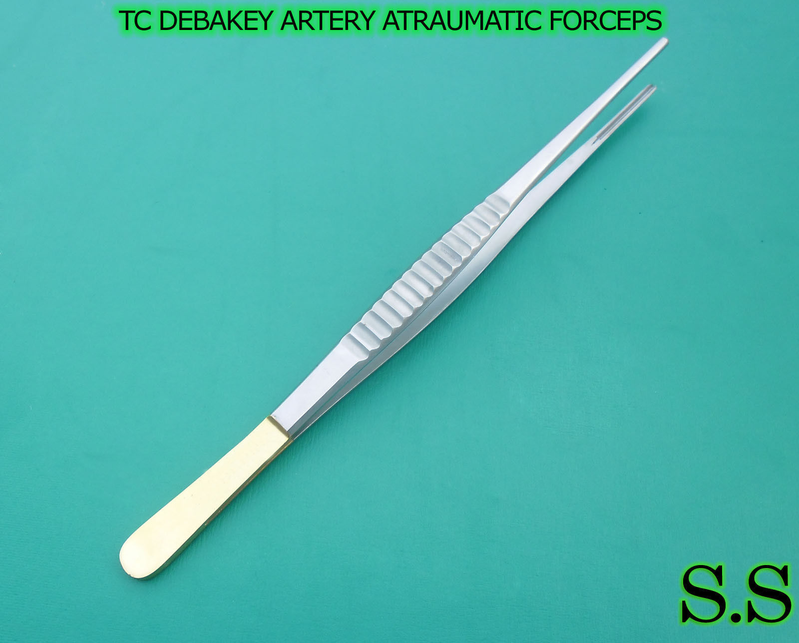T/C O.R GRADE DEBAKEY ARTERY ATRAUMATIC FORCEPS 9.5"
