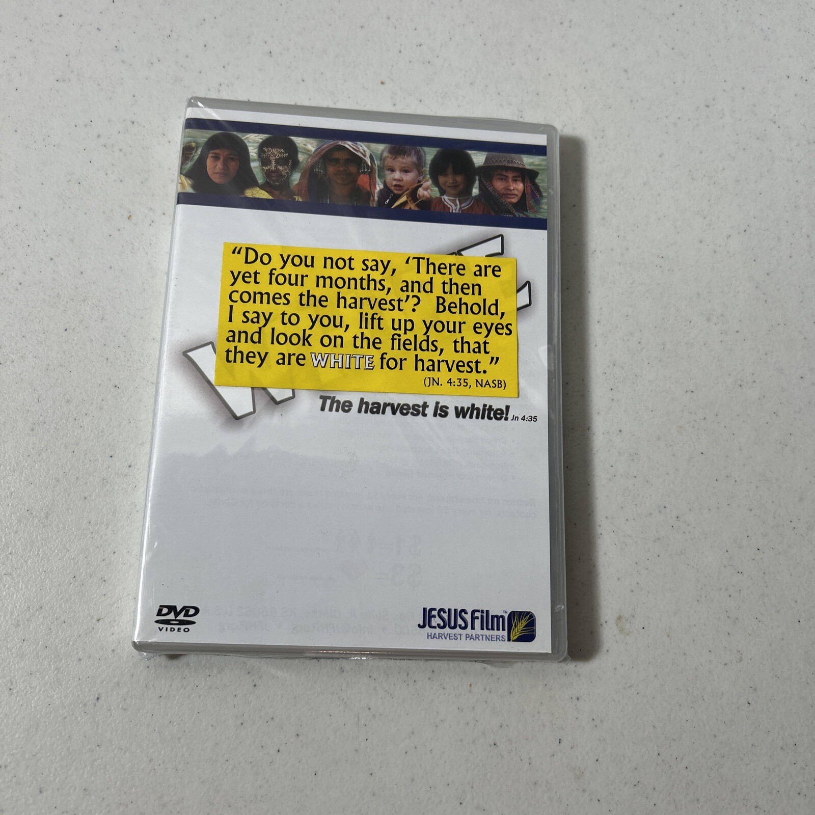 Jesus Film Harvest Partners Ministry DVD “New Sealed”
