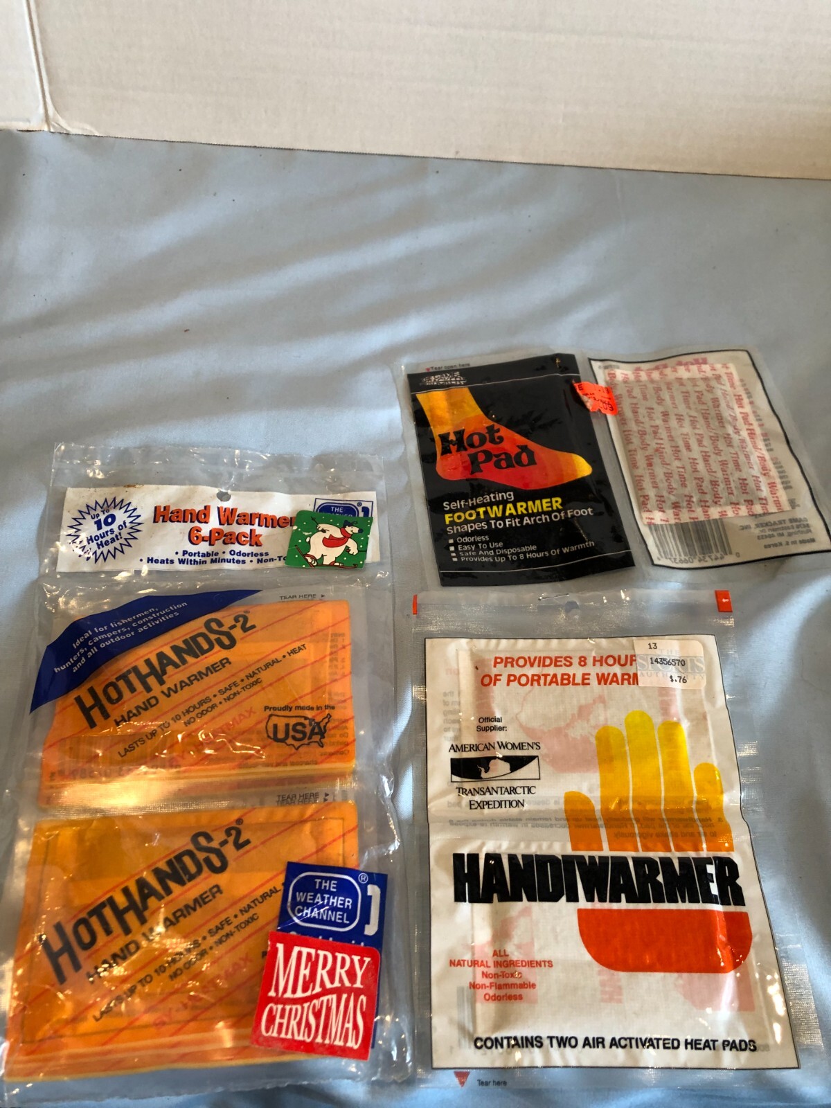 LOT of Handwarmers Hothands Handiwarmer Hot Pad Footwarmer #F20
