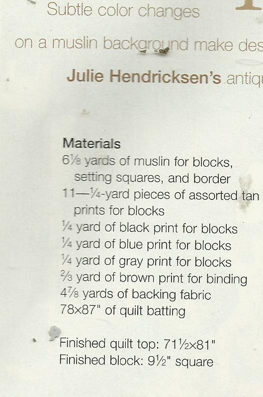 F0055 GOOSE IN THE POND QUILT PATTERN/INSTRUCTIONS