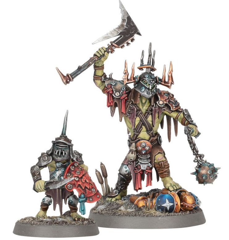 Kruleboyz Killaboss & Stabgrot-Orruk Warclans-Dominion-Orc-Goblin-Warhammer AoS