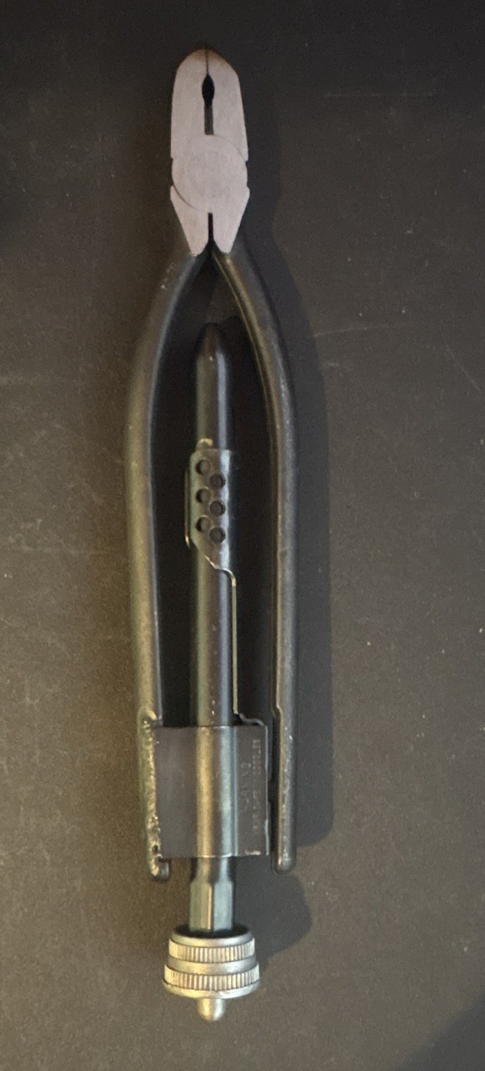 Proto 191 Safety Wire Pliers Automatic 9 in Metal Black/Silver