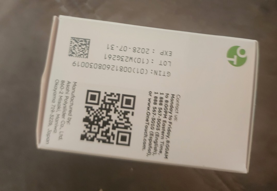 **ONE TOUCH Delica Plus Lancets 100 Extra Fine 33 Gauge Exp 2028+ Free Shipping