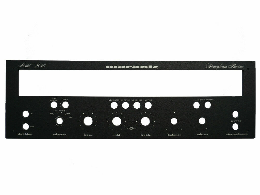 New! Marantz 2245 Receiver Front Panel Faceplate (Face Plate) B