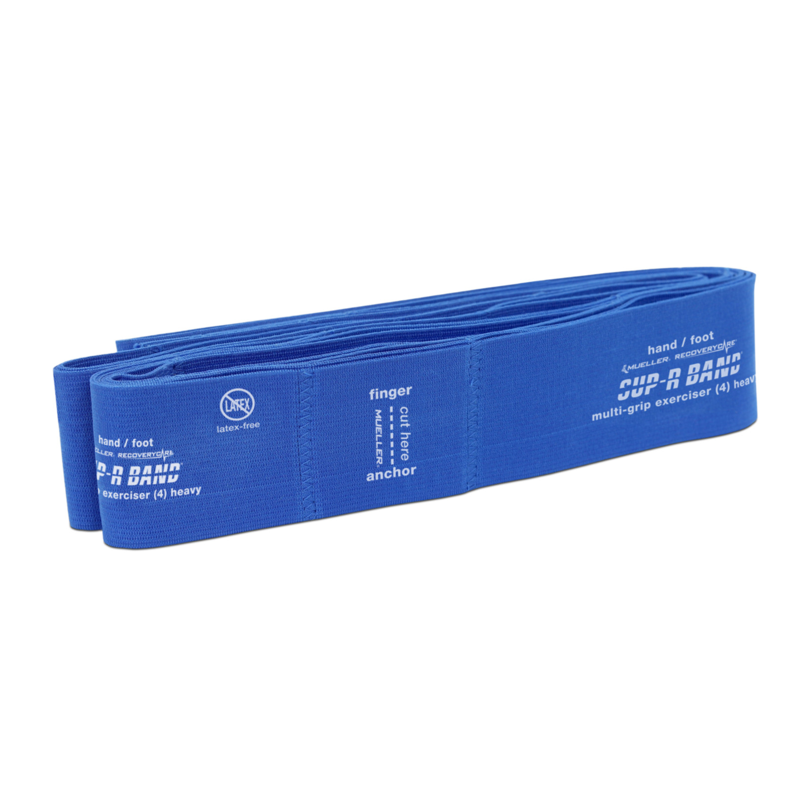 Mueller SUP-R BAND Multi-Grip Resistance Exerciser: 7-loop / 6 yds. / Heavy Resi