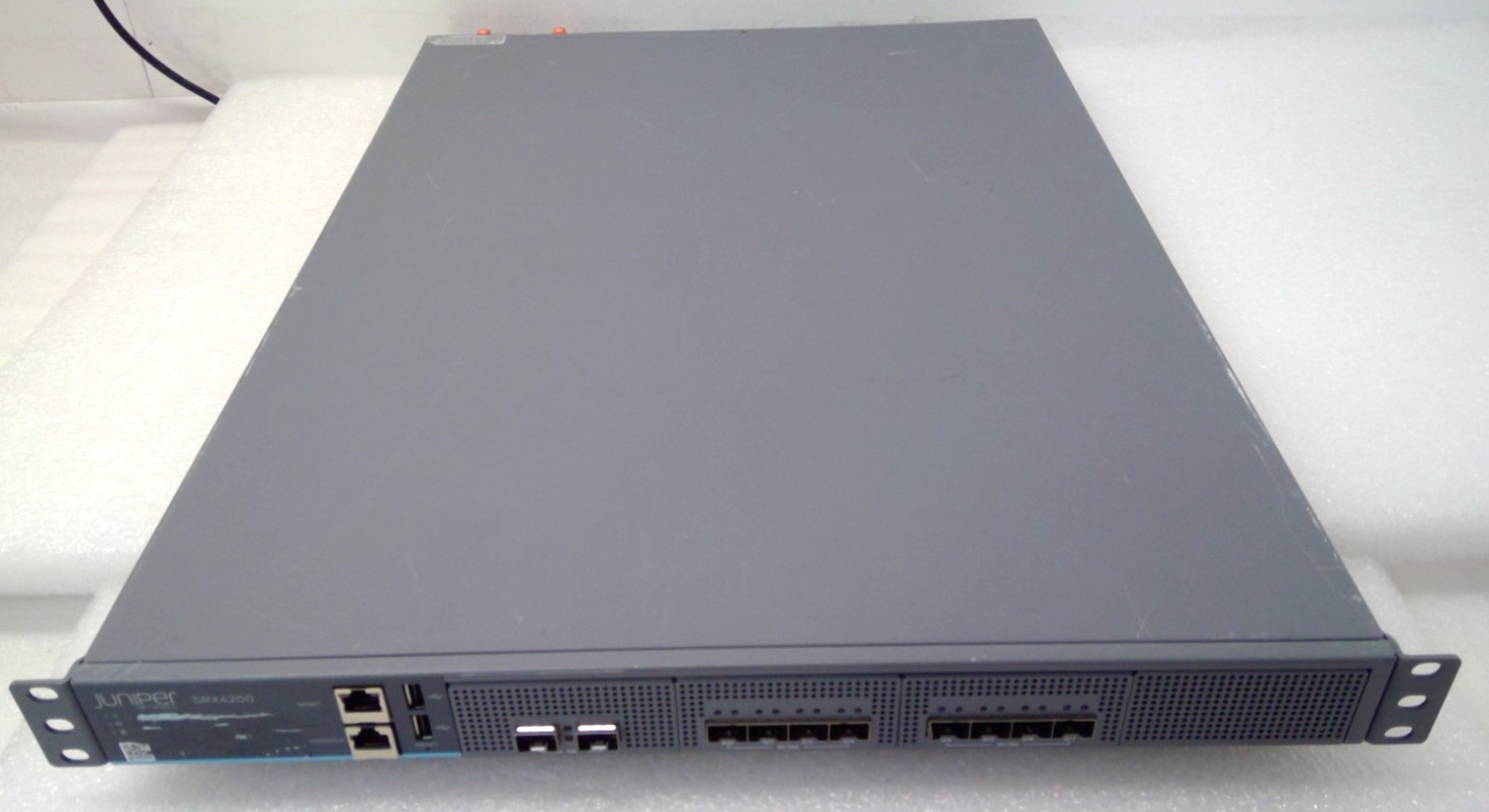 Juniper SRX4200 Services Gateway Firewall with AC Power SRX4200-AC *READ DETAIL*
