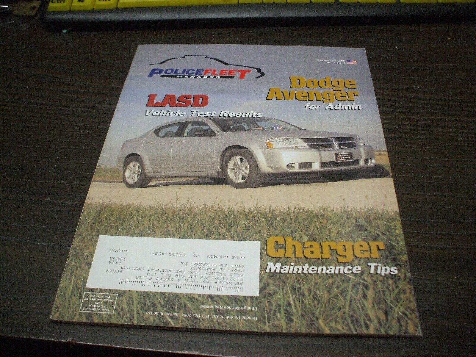 POLICE FLEET MANAGER - POLICE CAR Magazine - March/April 2009