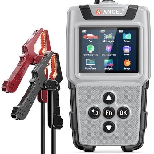 Car Battery Tester 6V 12V Load Tester,20-2000 CCA Digital BA101 Plus