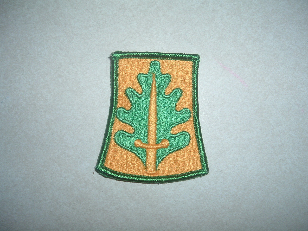 MILITARY PATCH US ARMY 800TH MP MILITARY POLICE BRIGADE COLORED NEW OLD STOCK