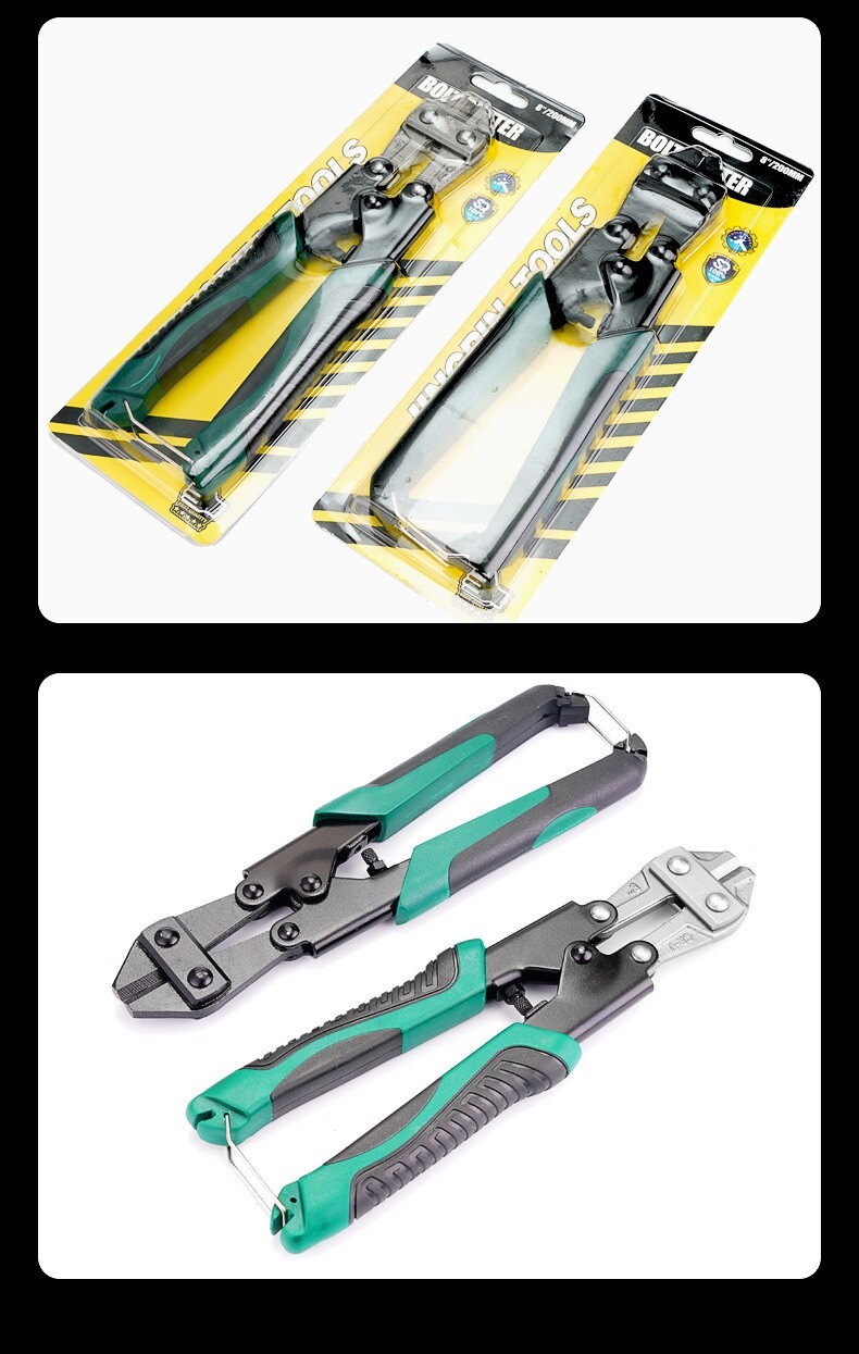 8 Inch Bolt Cutter, Sharp, Rust Resistant, Hardening Treated Blade Edges