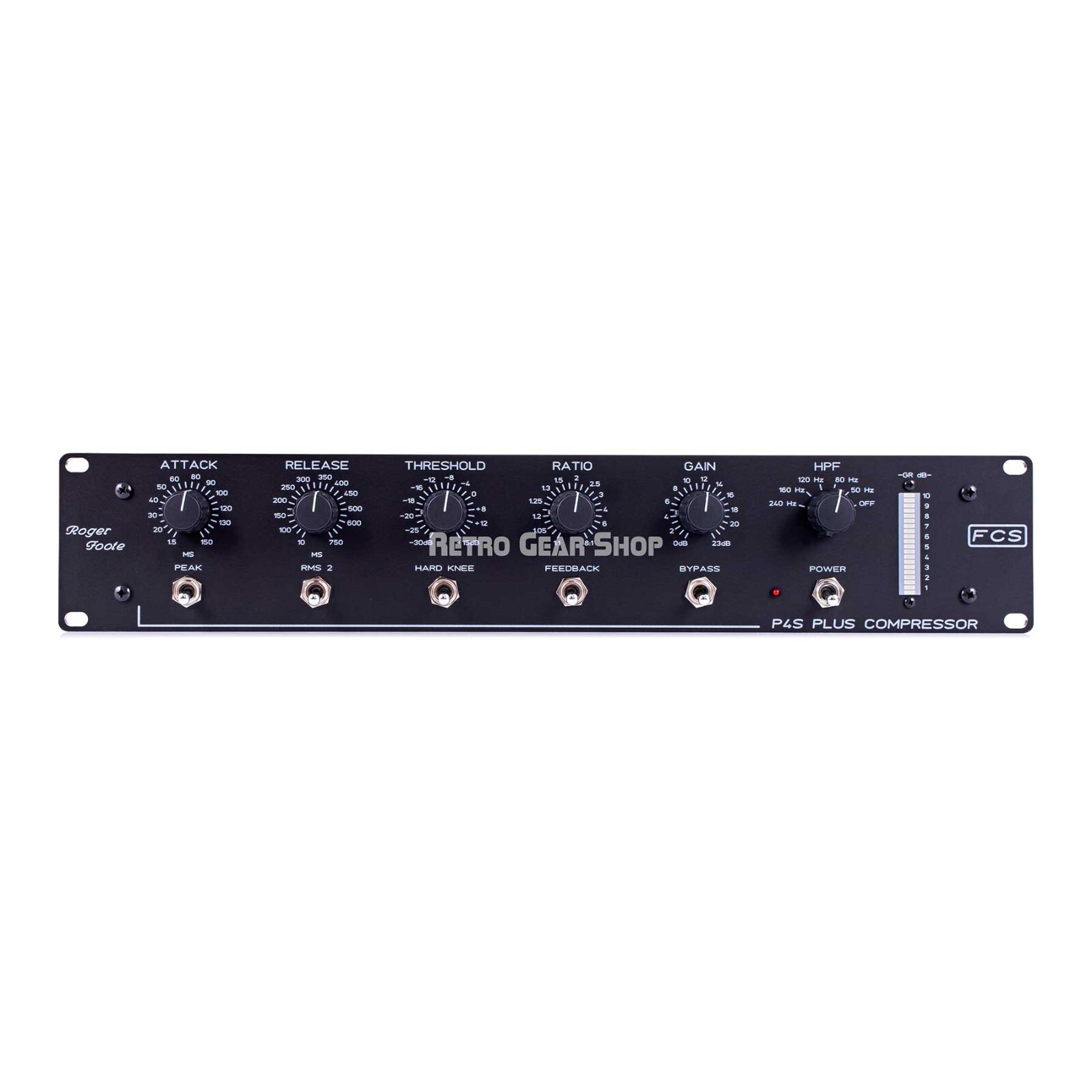 Roger Foote Control Systems FCS P4S Plus Stereo Compressor