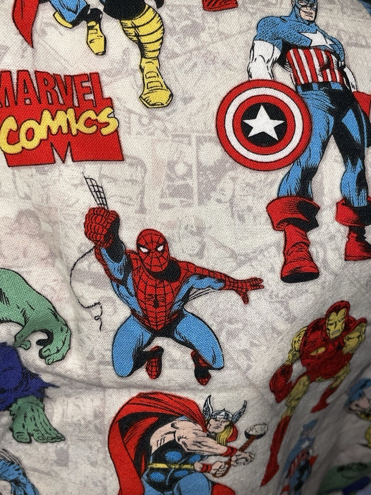 Standard Size Handmade Pillowcase Marvel Superheroes Comics Thor Hulk Wolverine