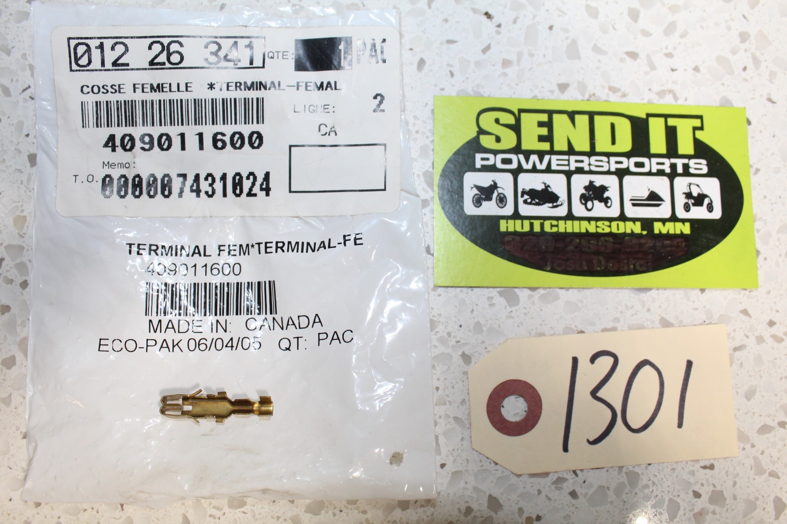 S3	NOS Ski-Doo	Female Terminal 	409011600