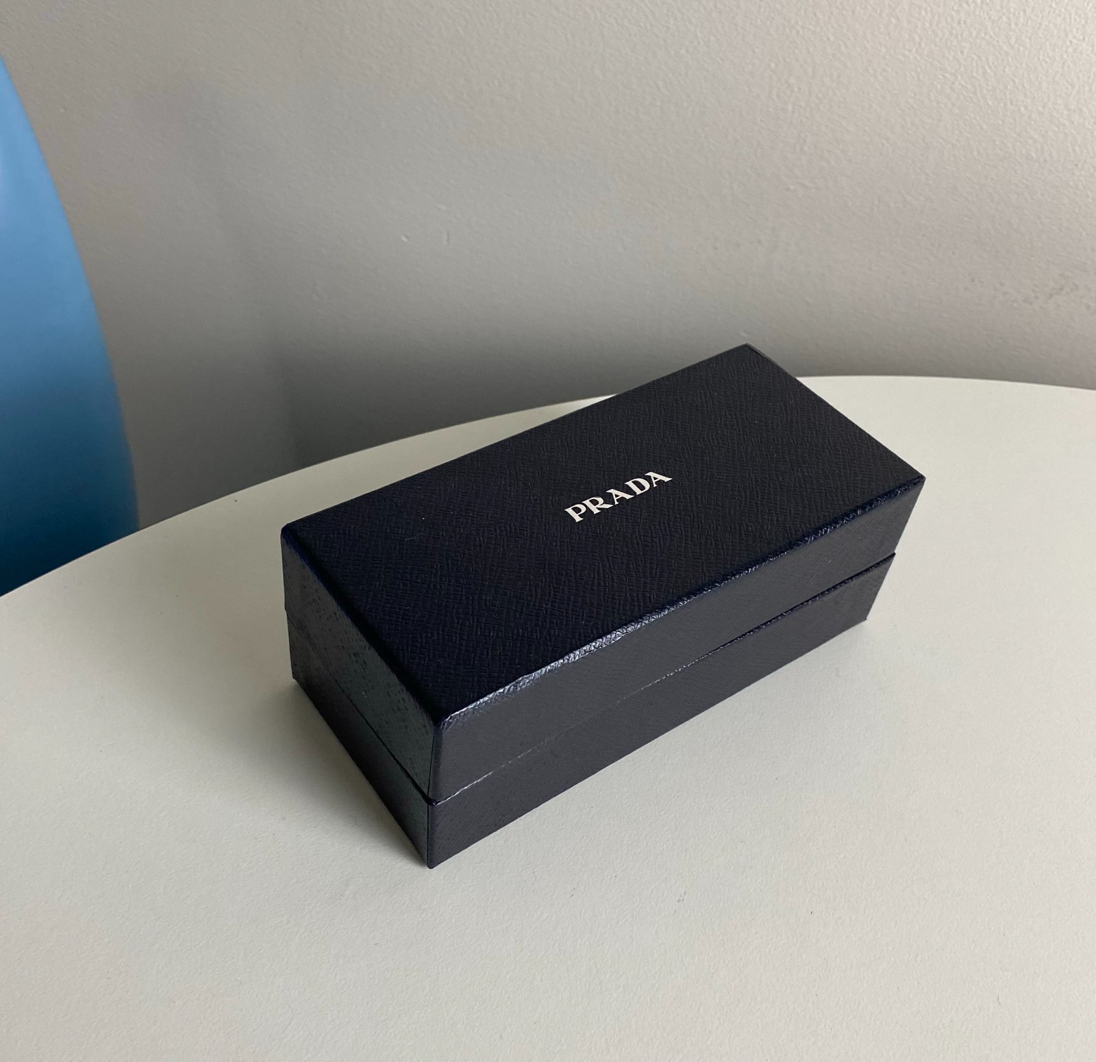 EMPTY [ PRADA ] Sunglasses / Glasses Storage Textured Cardboard Box