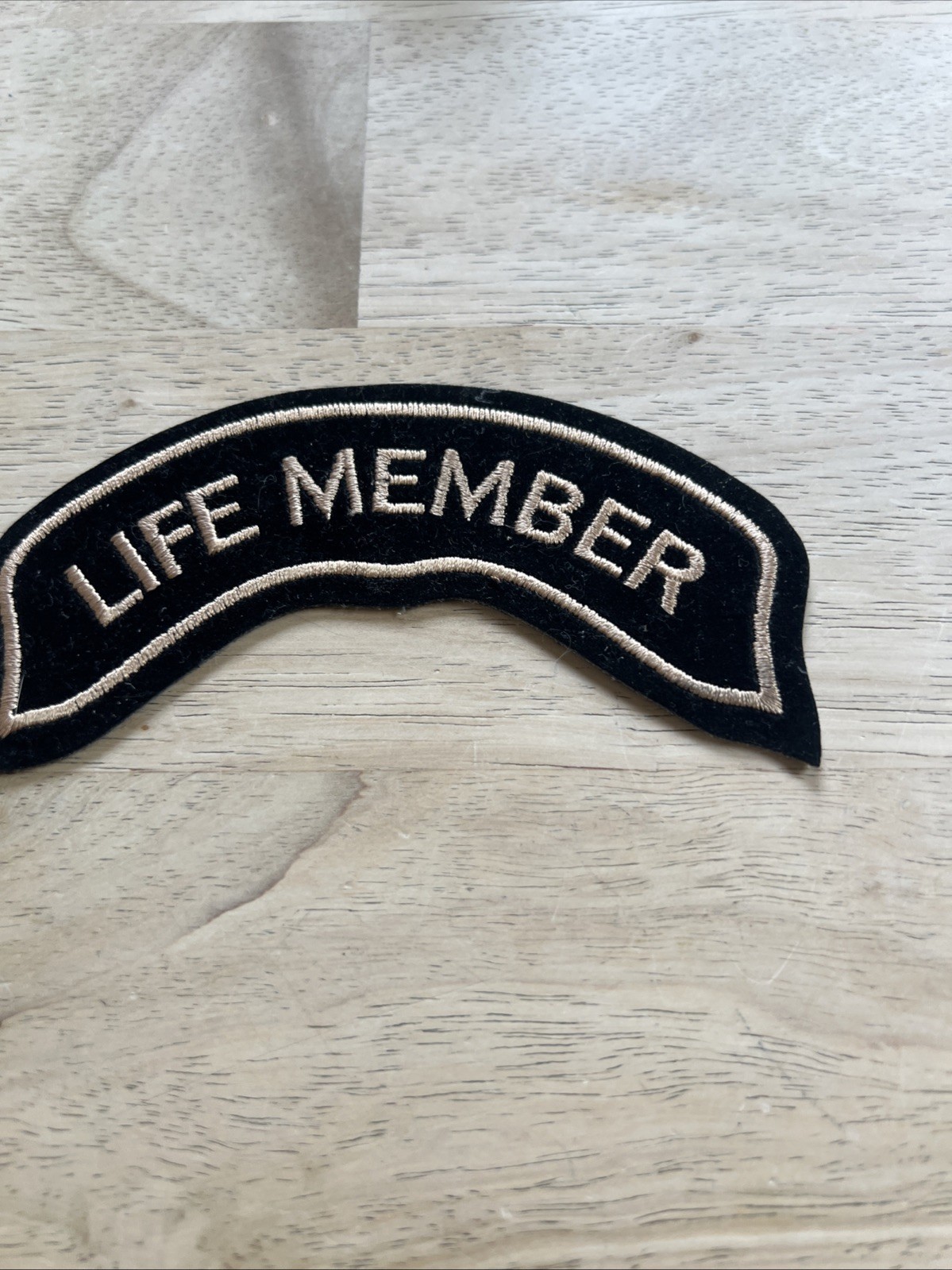 Harley Davidson Life Member Embroidered Patch