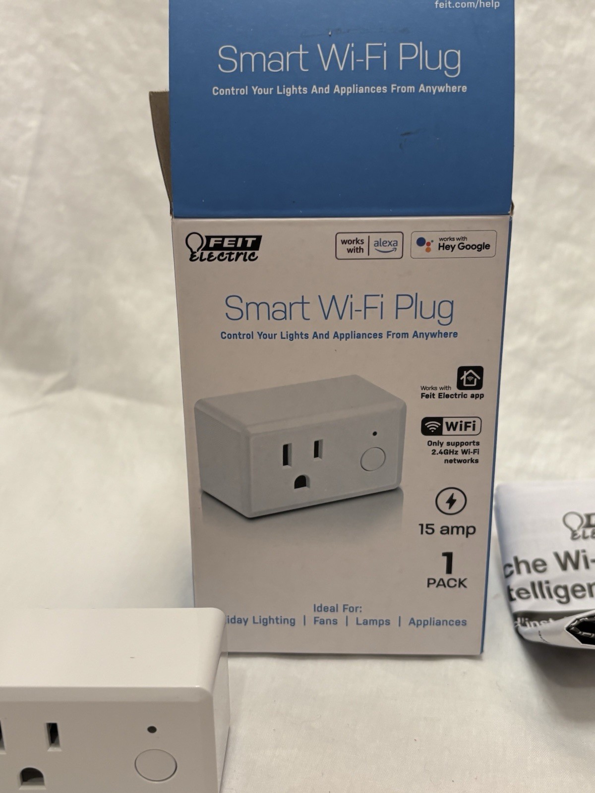 Feit Electric Smart Wi-Fi Plug 15 Amp 1 Pack