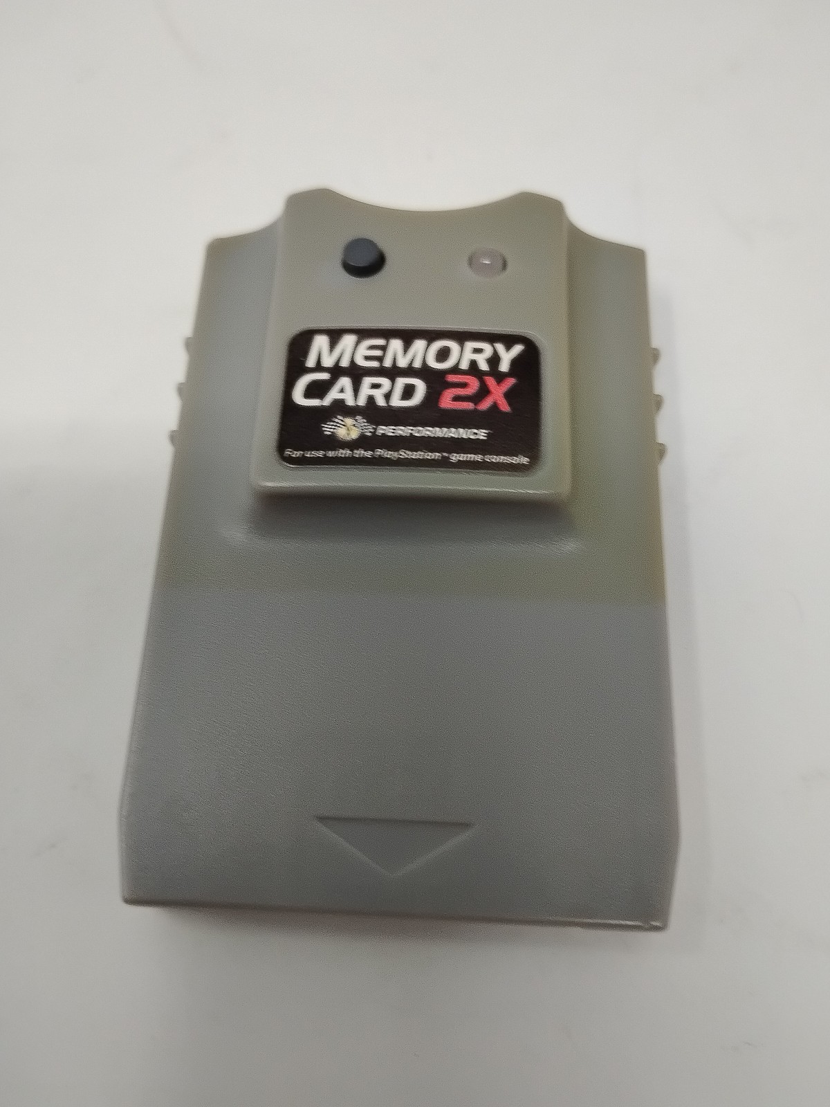 Performance P-112 2X Memory Card for PlayStation PS1 Console Dual Bank Storage