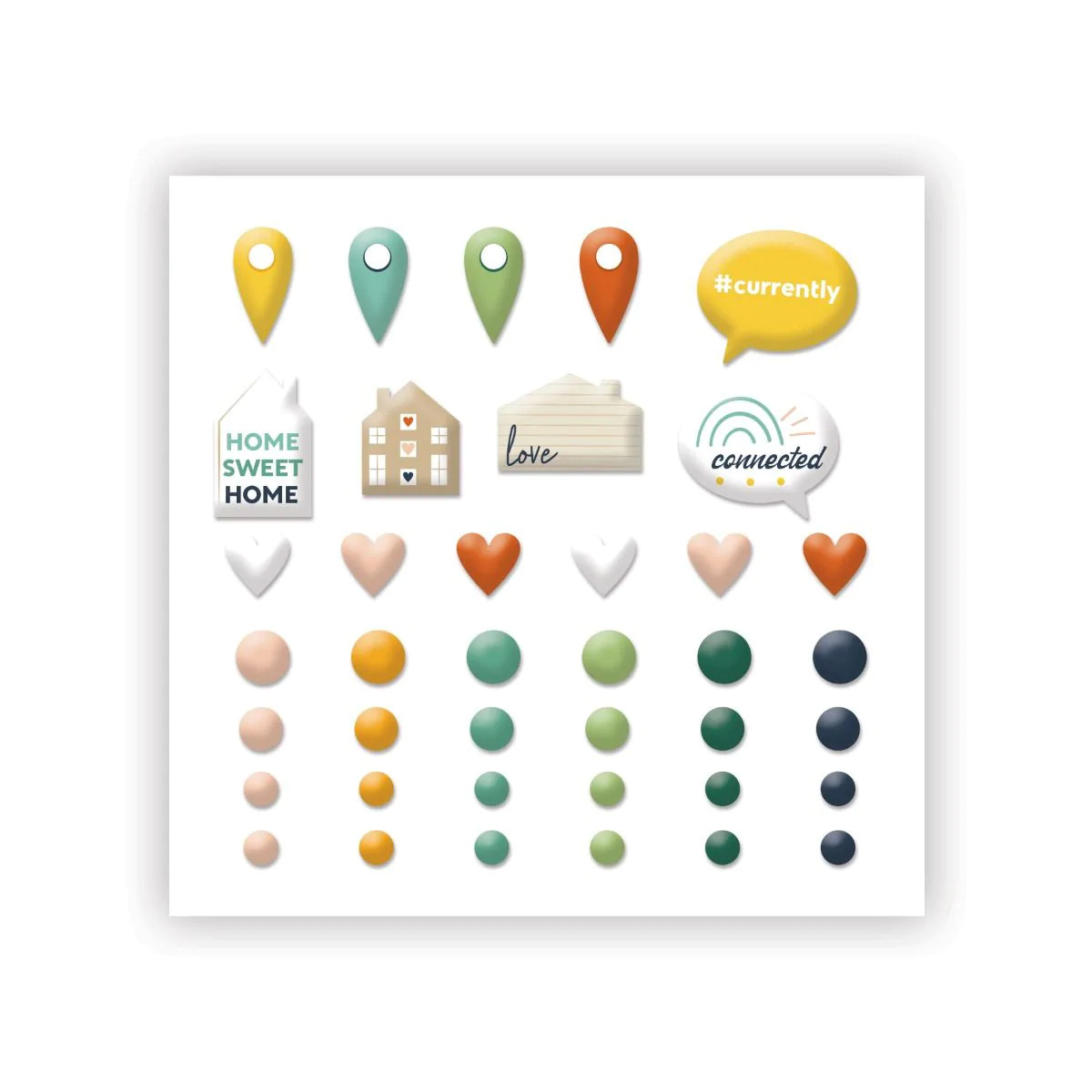 CREATIVE MEMORIES Staycation Embellishments
