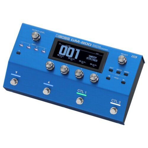 BOSS GM-800 Guitar Synthesizer GK ZEN-CORE Sound Engine Effects Pedal 1.2kg 2023
