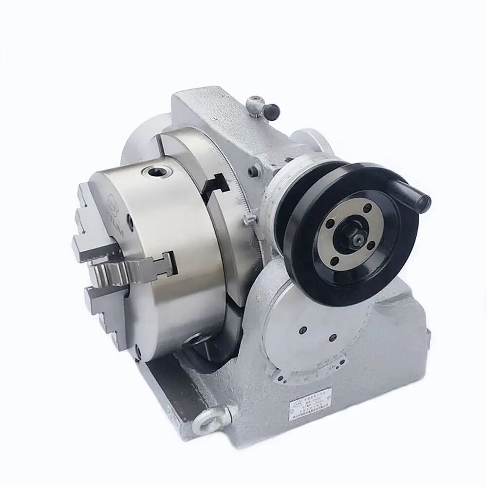 CNC Horizontal Vertical Indexing Table Rotary Table Dividing Head 125MM 160mm