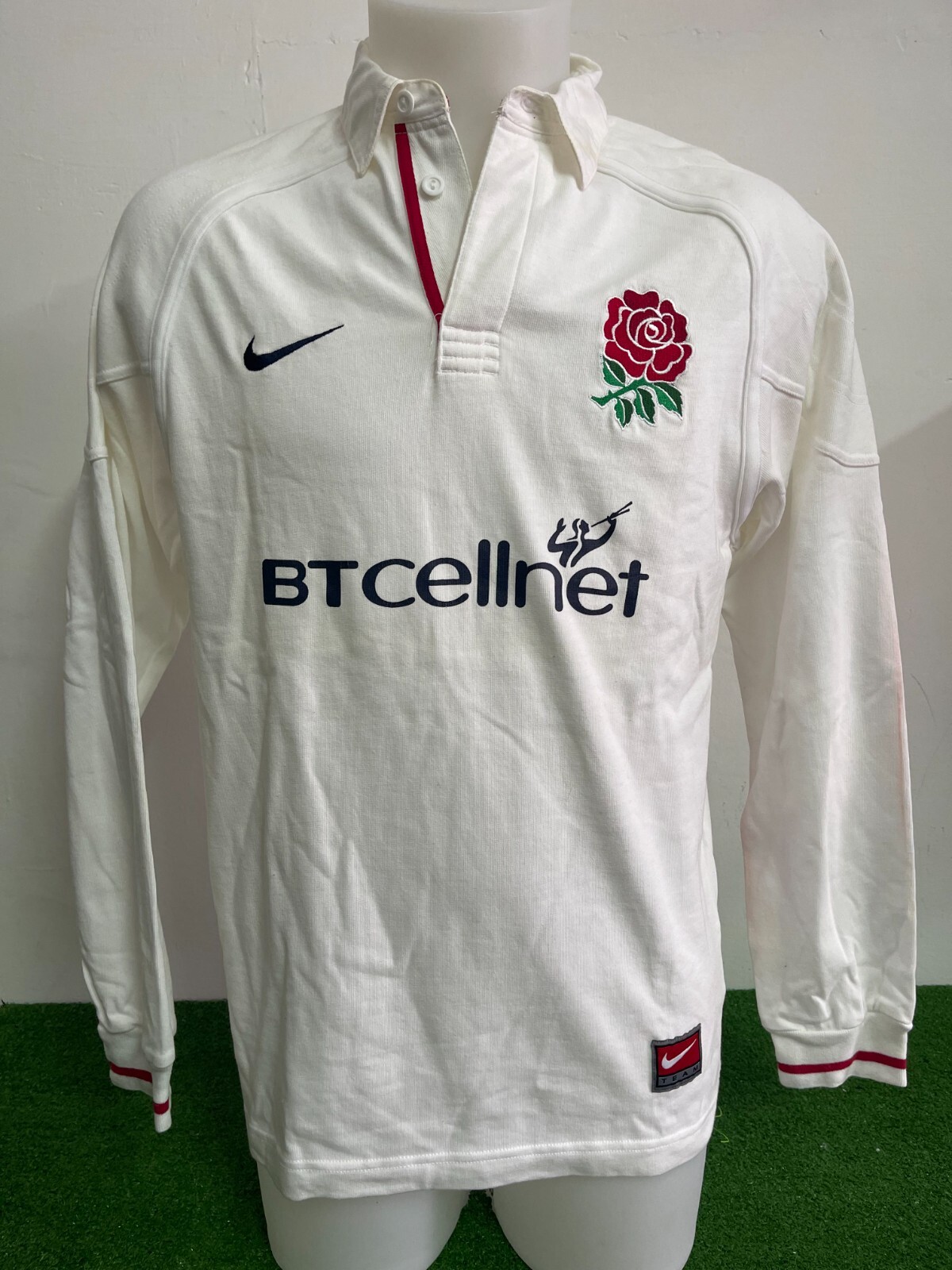 England Rugby No Match Worn Indossata Shirt Jersey Camiseta Vintage