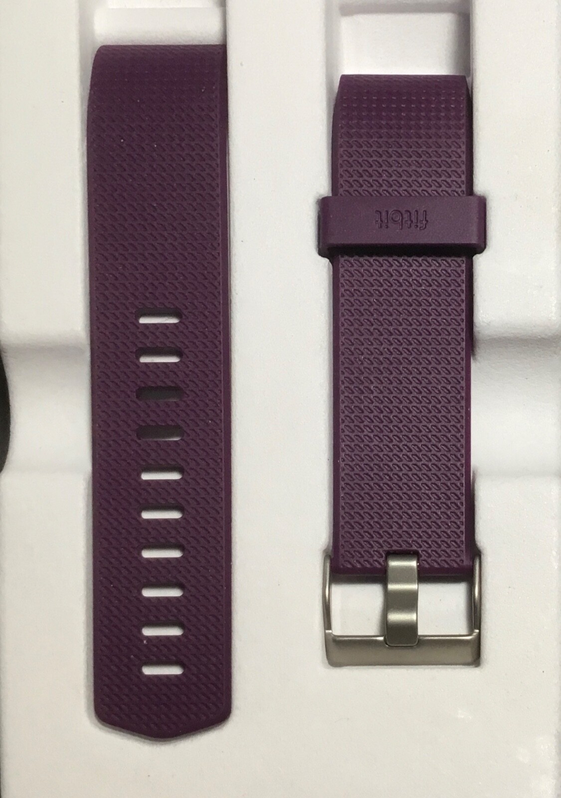 FITBIT CHARGE 2 PLUM ACCESSORY REPLACEMENT BAND SIZE SMALL OPENED BOX