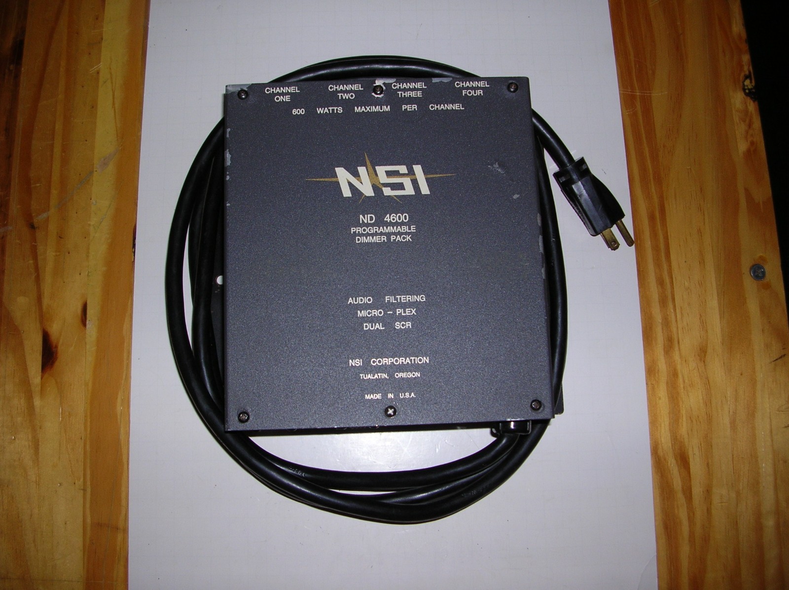 NSI ND4600 Programmable Dimmer Pack