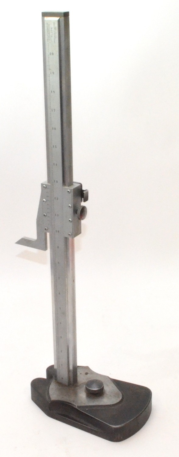 Starrett 20-Inch Hardened and Stabilized Master Height Bar No. 254 *Used*