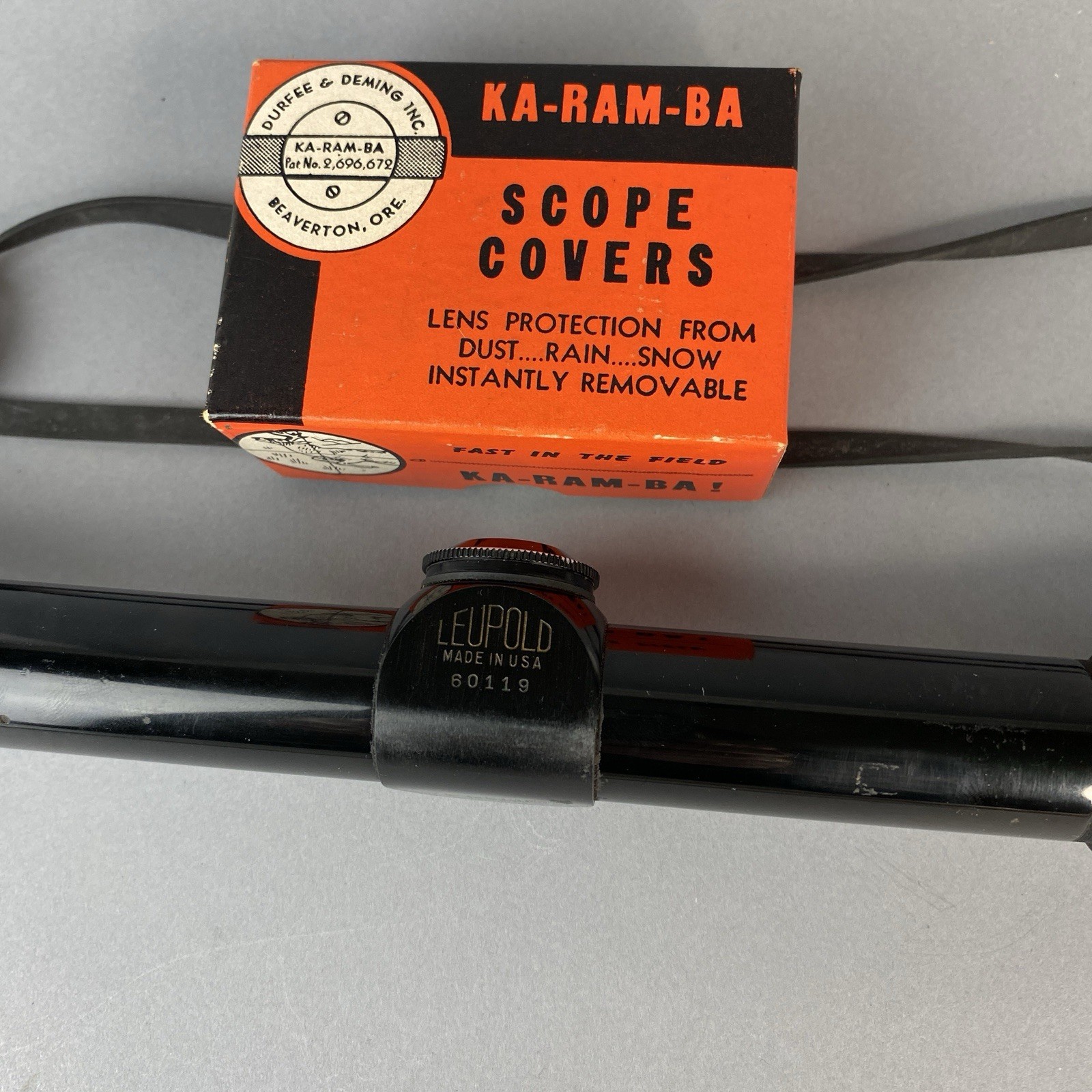 Leupold M8 4x Gloss Rifle Scope Fixed Power USA CPC Reticle Vintage
