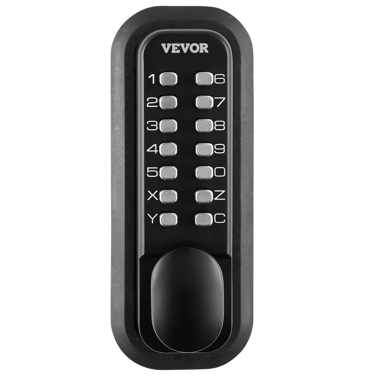 VEVOR Mechanical Keyless Entry Door Lock 14 Digit Keypad Surface-mounted Latch