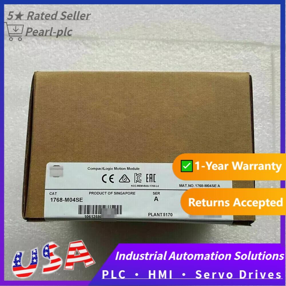 New 1768-M04SE CompactLogix 4 Axis Module Allen Bradley 1768M04SE AB US Free Tax
