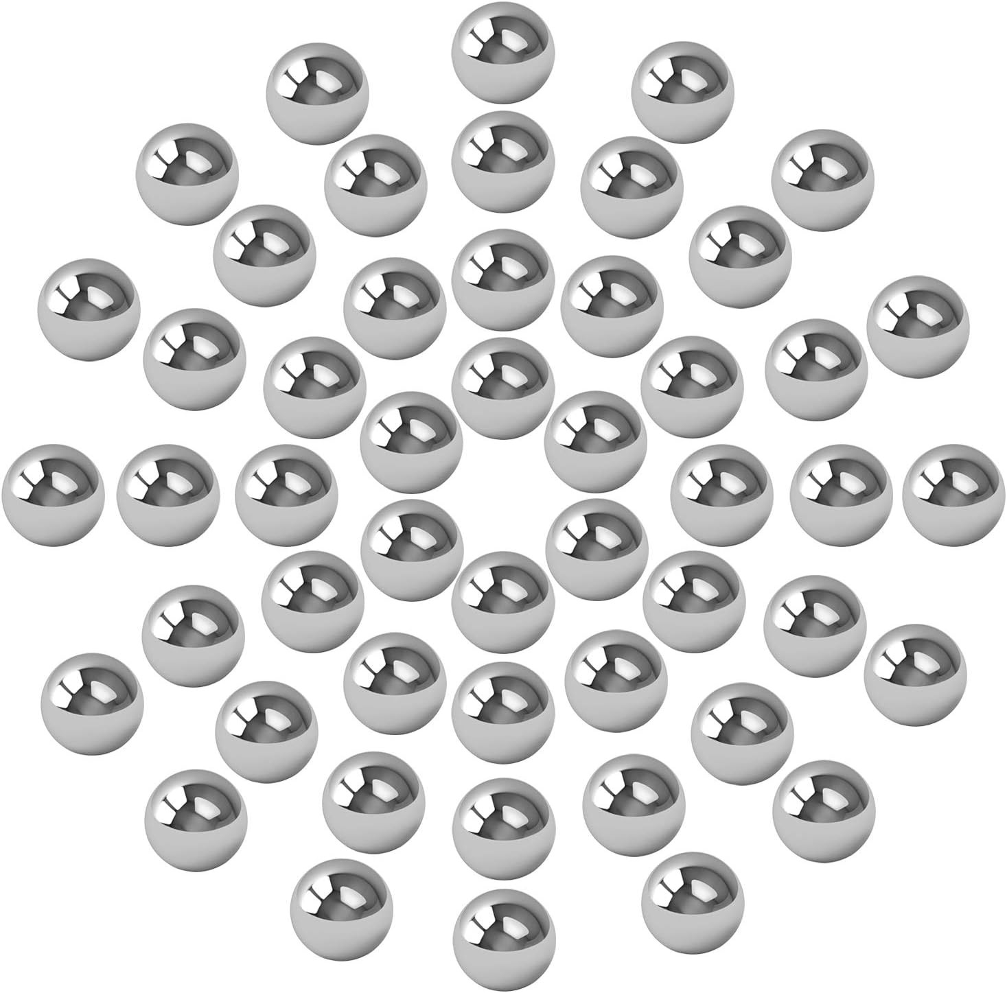 Replacement Balls for Crossfire Game - 9Mm Balls - 50 Pack (Non-Magnetic)