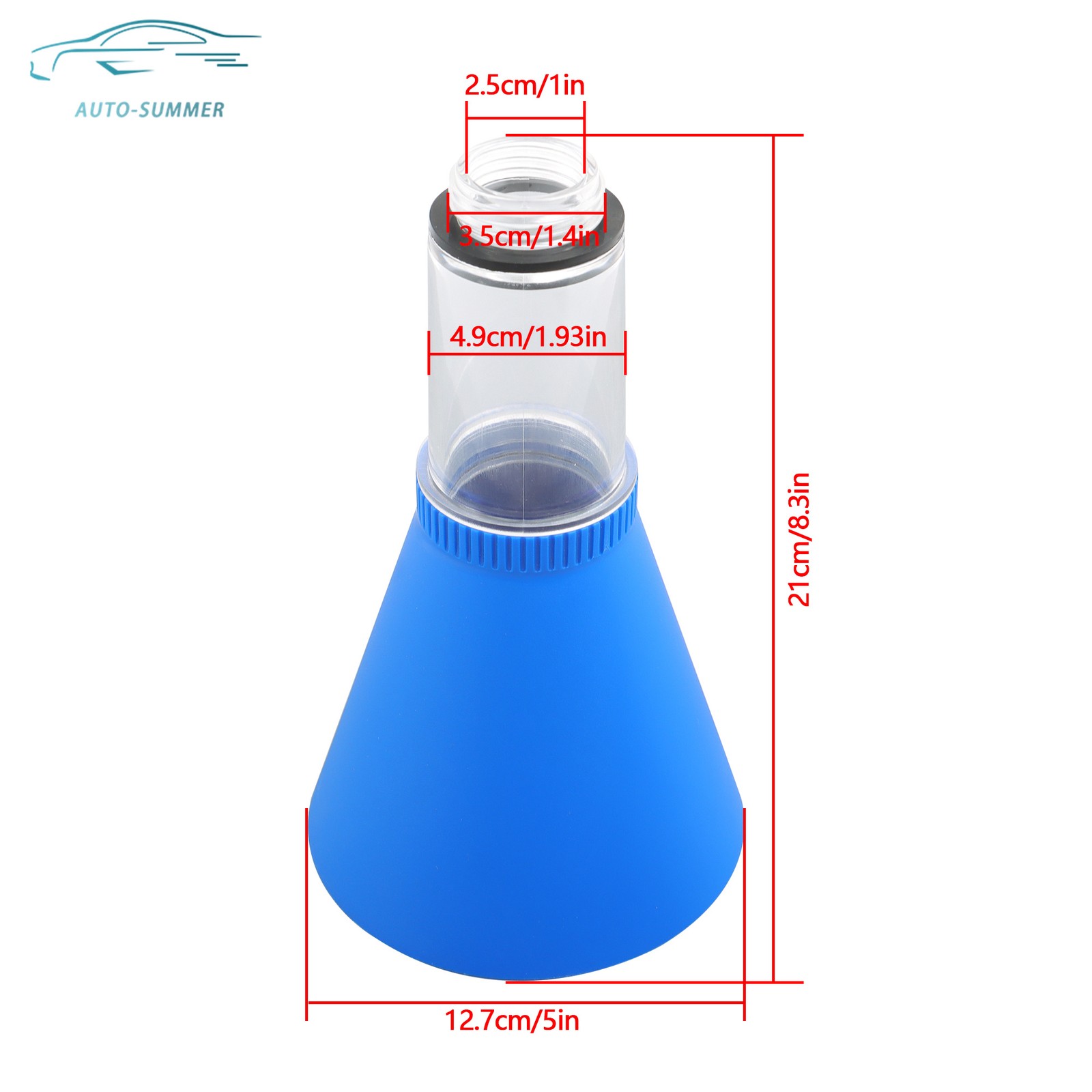 Funnel engine oil For Select Toyota Lexus Scion Threaded Adapter Fill Tool