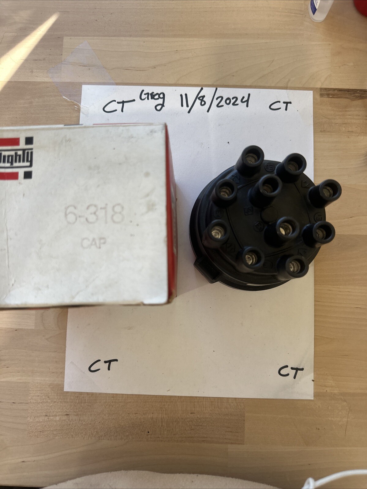 MIGHTY 6-318 DISTRIBUTOR CAP FOR 1982-1987 NISSAN 1.5L 1.6L 1.8L SUBARU DIST CAP