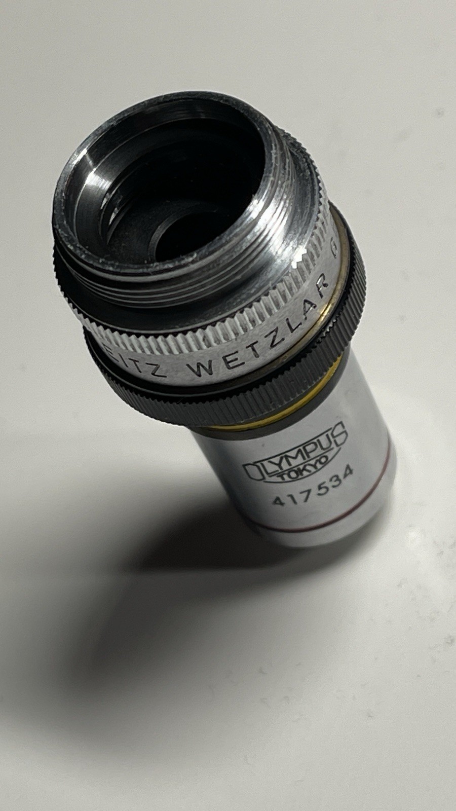 Olympus PL20 20X 0.40 0.17 Microscope Objective Lens with PLEZY Adapter