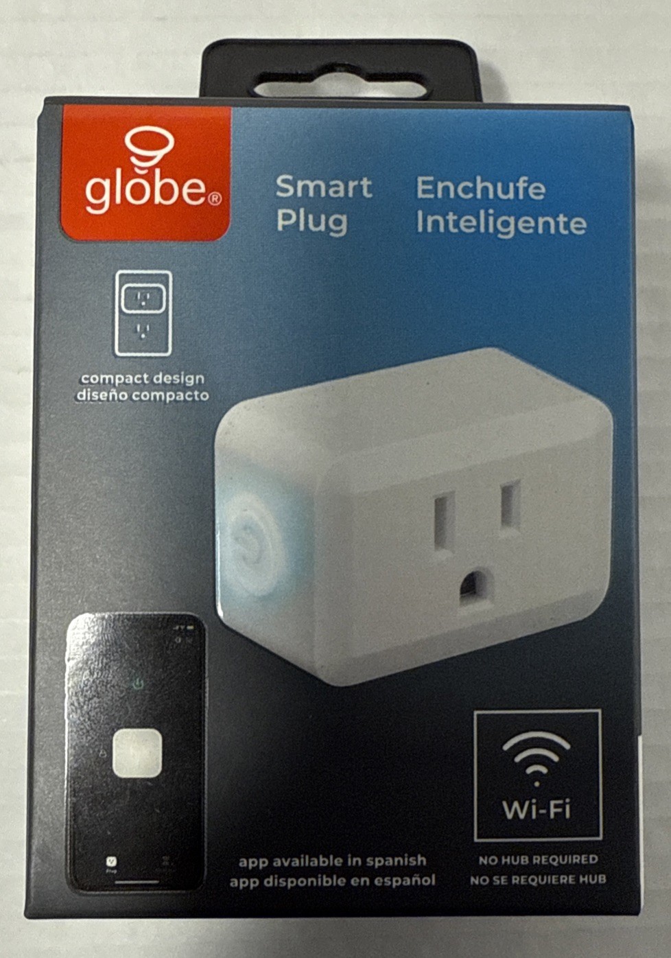 Globe Electric Co. Wi-Fi Smart Plug 50329 Smart Home Made Easy 125V 15A Max
