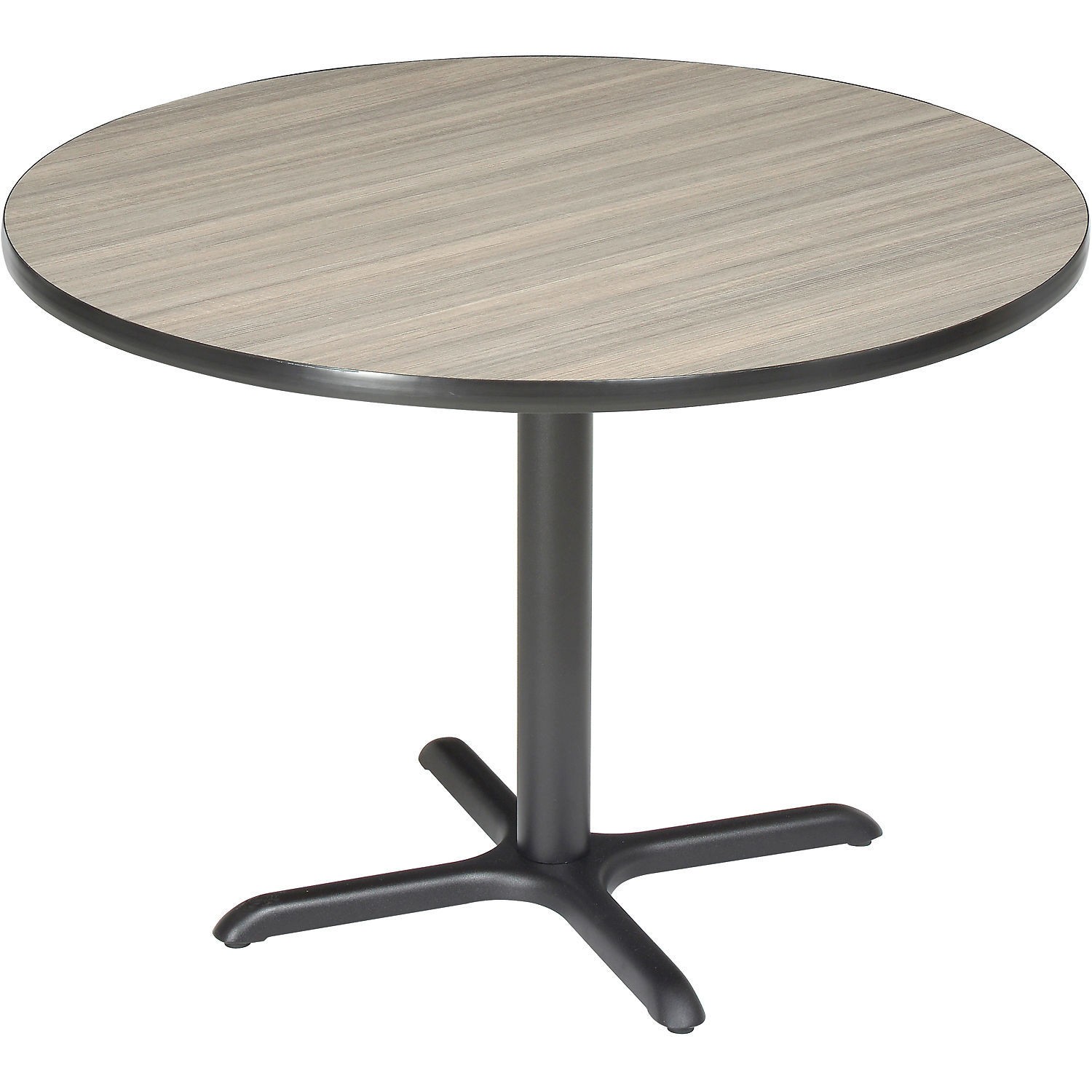 Round Restaurant Table Charcoal 36"W x 29"H