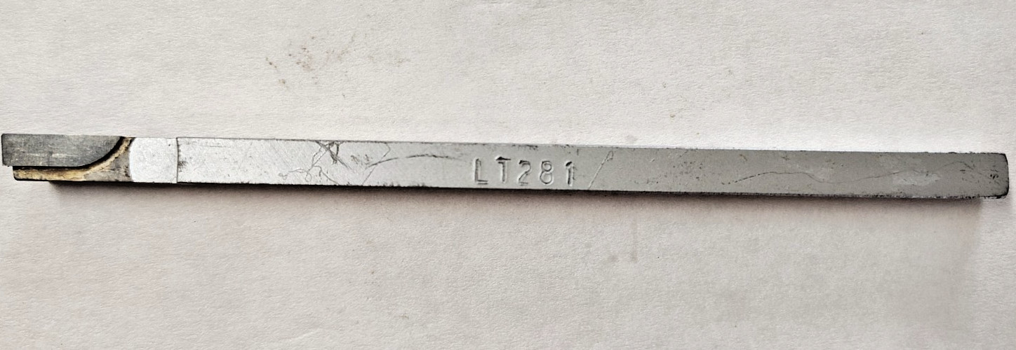 Accupro Single Point Lathe Tool Bit 9/32 Shank Micrograin Carbide Tip Left Hand