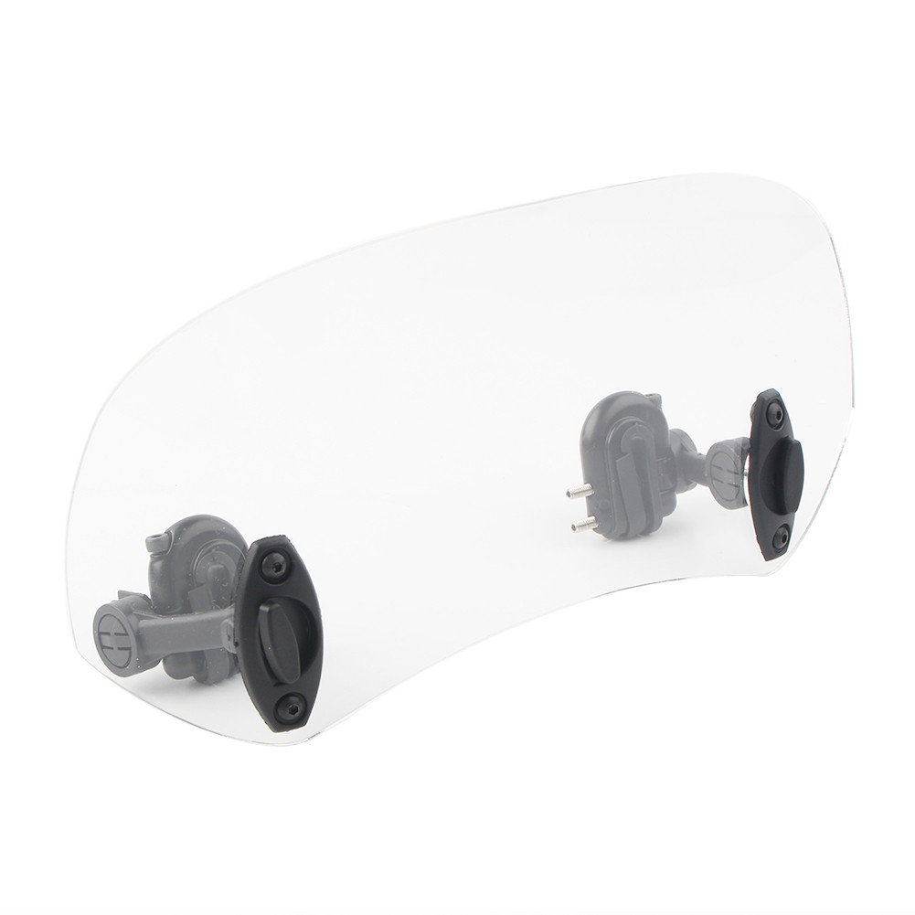 Clip-On Windshield Extension Spoiler Windscreen Deflector Motor Universal US