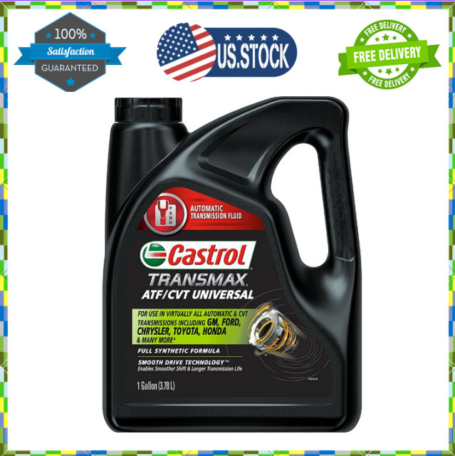 Castrol Transmax ATF/CVT Universal Automatic Transmission Fluid, 1 Gallon