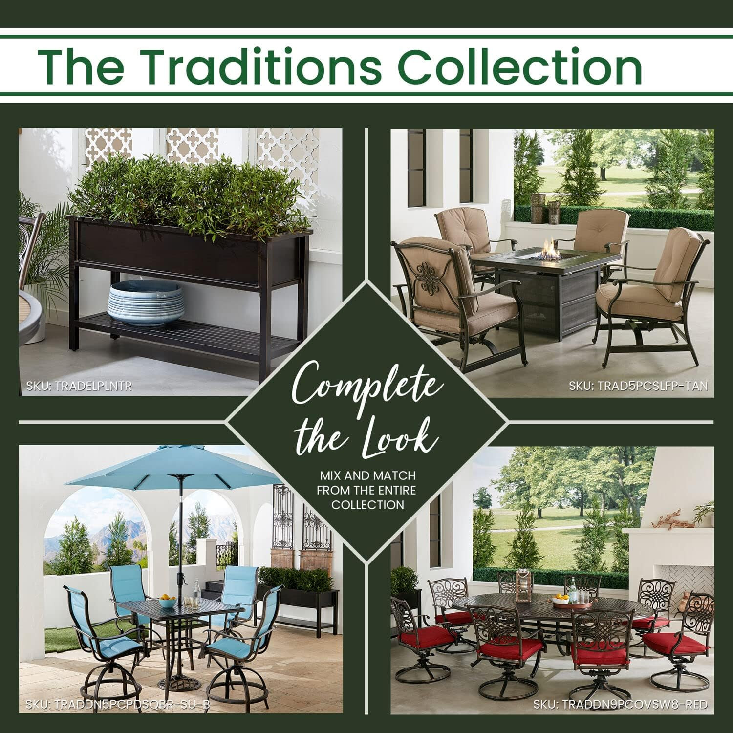 Durable 18" Round Aluminum Side Table - Weather-Resistant Bronze Finish