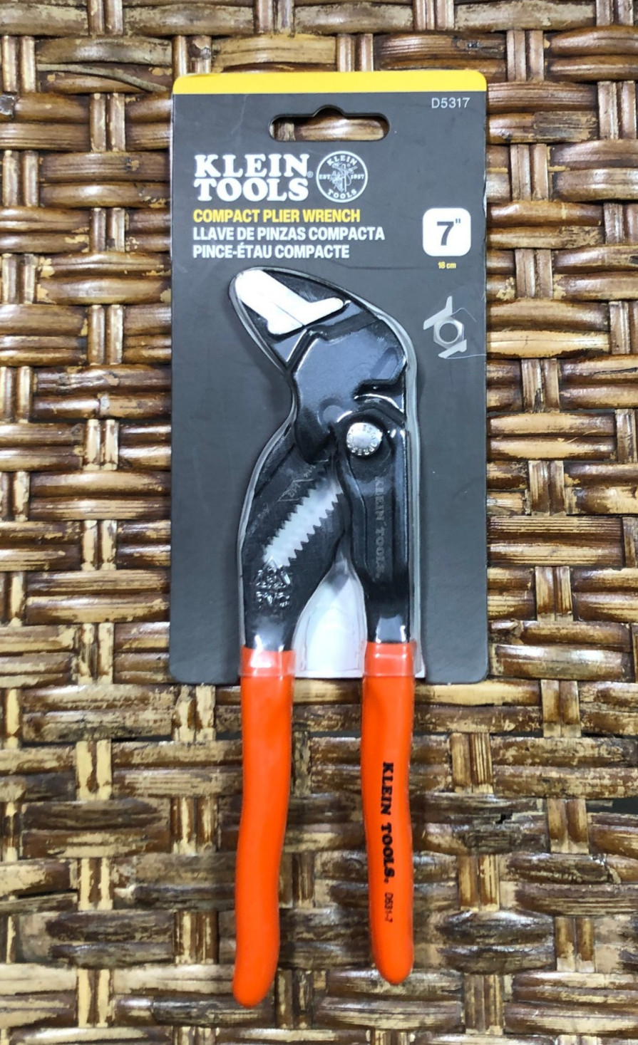 Klein D5317 Compact Plier Wrench 7" (NEW SEALED)