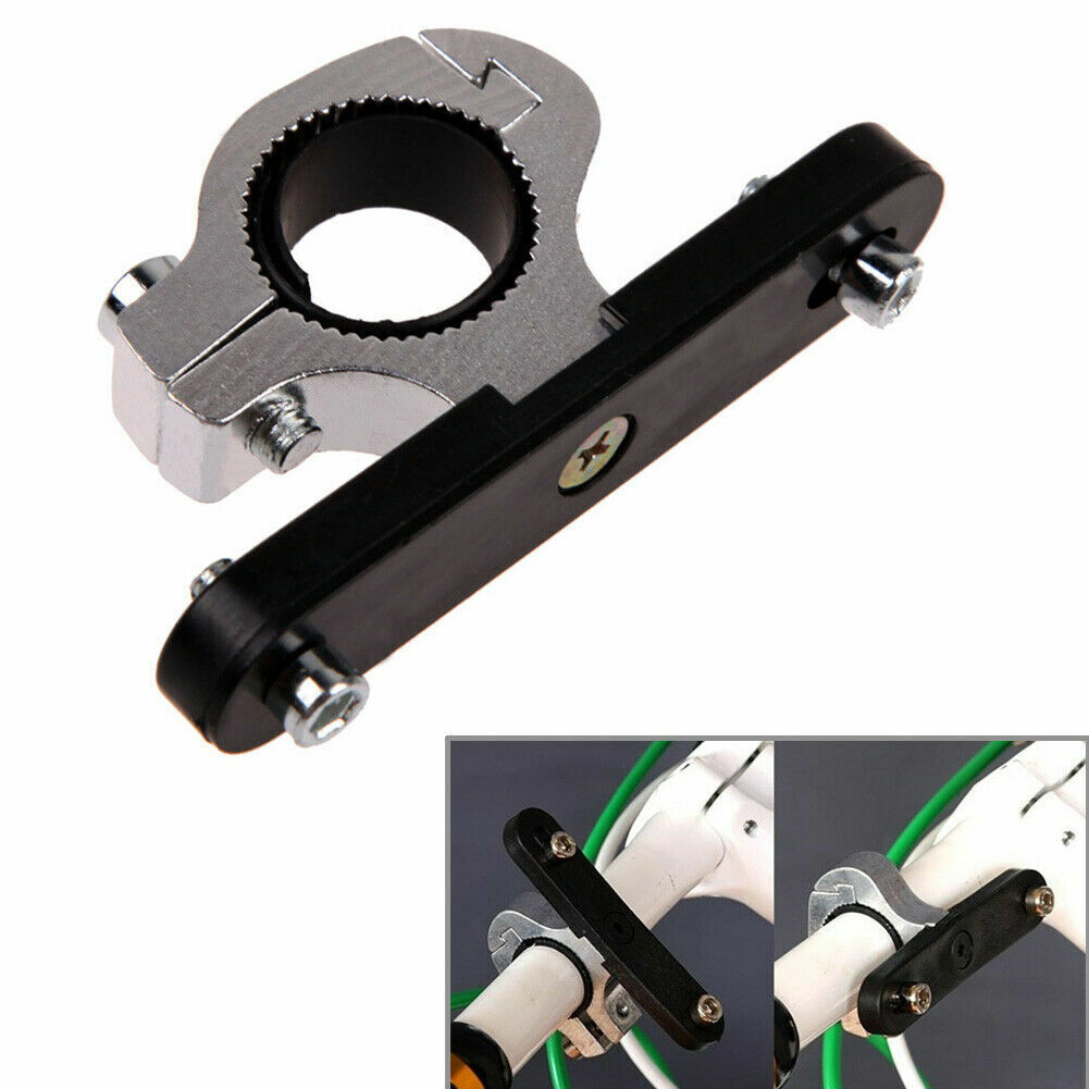 Adjustable Bicycle Water Bottle Cage Holder Clamp-Clip Bike Handlebar Adapter US